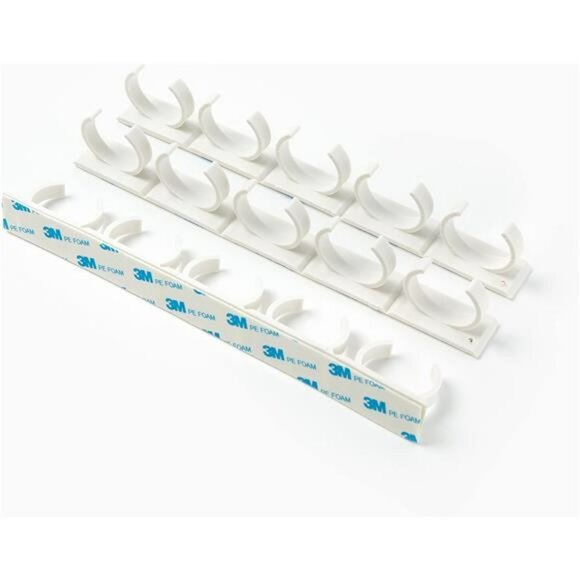 spice rack clips holds 15 jars cabinet door pantry rv kitchen organizer Adhesive - Picture 4 of 7